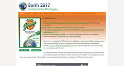 Desktop Screenshot of earth2017.com